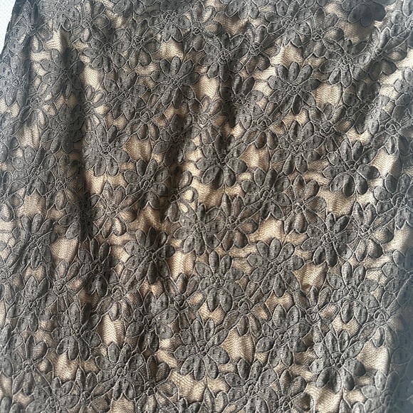 Meshki Brown Lace Crop Top & fitted maxi skirt - Picture 5 of 5